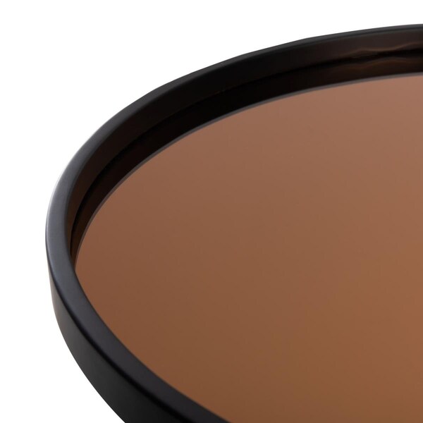 Safavieh Ruby Medium Tray Accent Table, Black & Rose Gold ACC4205A - main